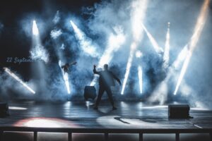 An event streamed as online entertainment during the COVID-19 pandemic